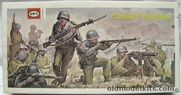 UPC 1/40 Combat Soldiers (ex- Revell G.I. Battle Action - Combat Team Figure Set - 'S' Kit), 5149-100 plastic model kit